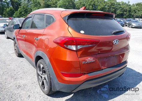 2016 Hyundai Tucson Limited/Sport And Eco/Se from USA, damaged, VIN KM8J33A24GU208247